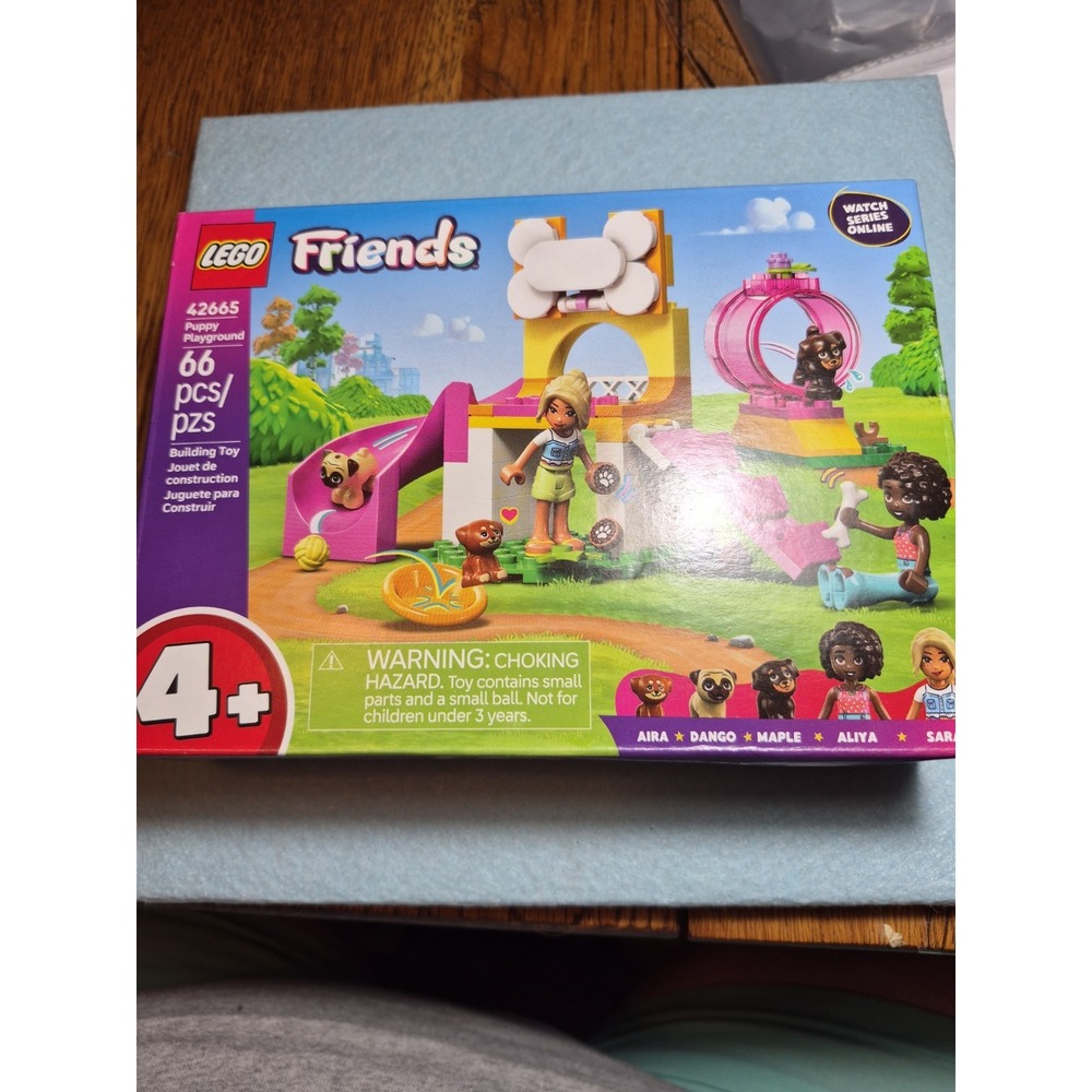 LEGO Friends 42665 Puppy Playground NEW sealed box Playset Puppies